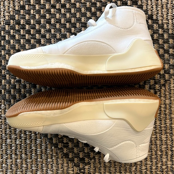 ADIDAS BY STELLA MCCARTNEY X TREINO MID WHITE GUM SIZE 6 - Picture 9 of 14